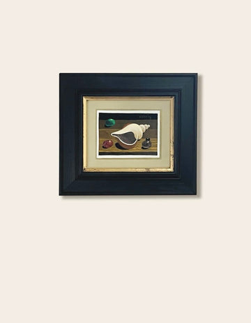 Still Life with Shell and Stones by E. Cederberg