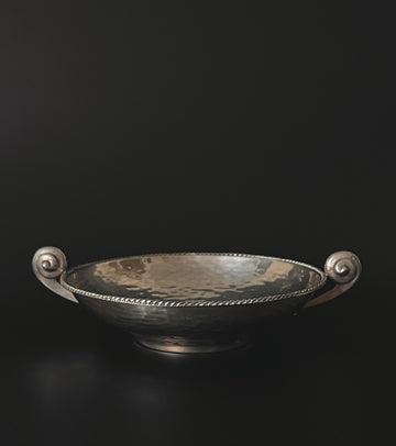 Sterling Silver Bowl with Shell Shaped Handles - ON HOLD