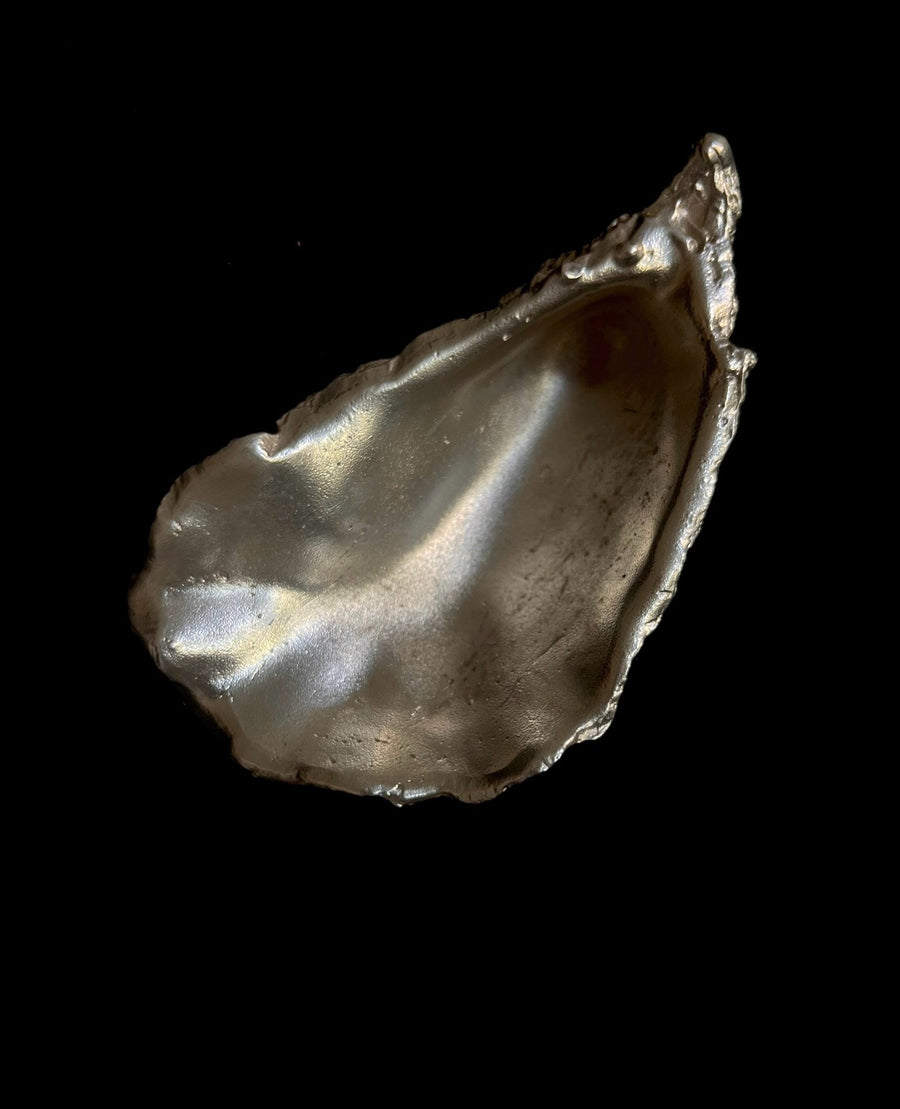 Oysters and Fluted Clam in Silver