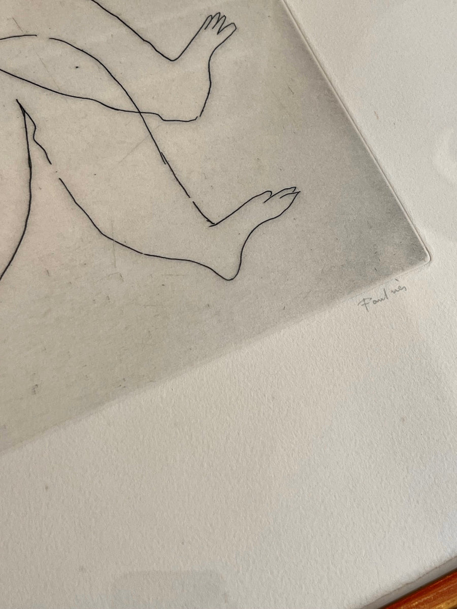 Reclining Nude by J. Fautrier
