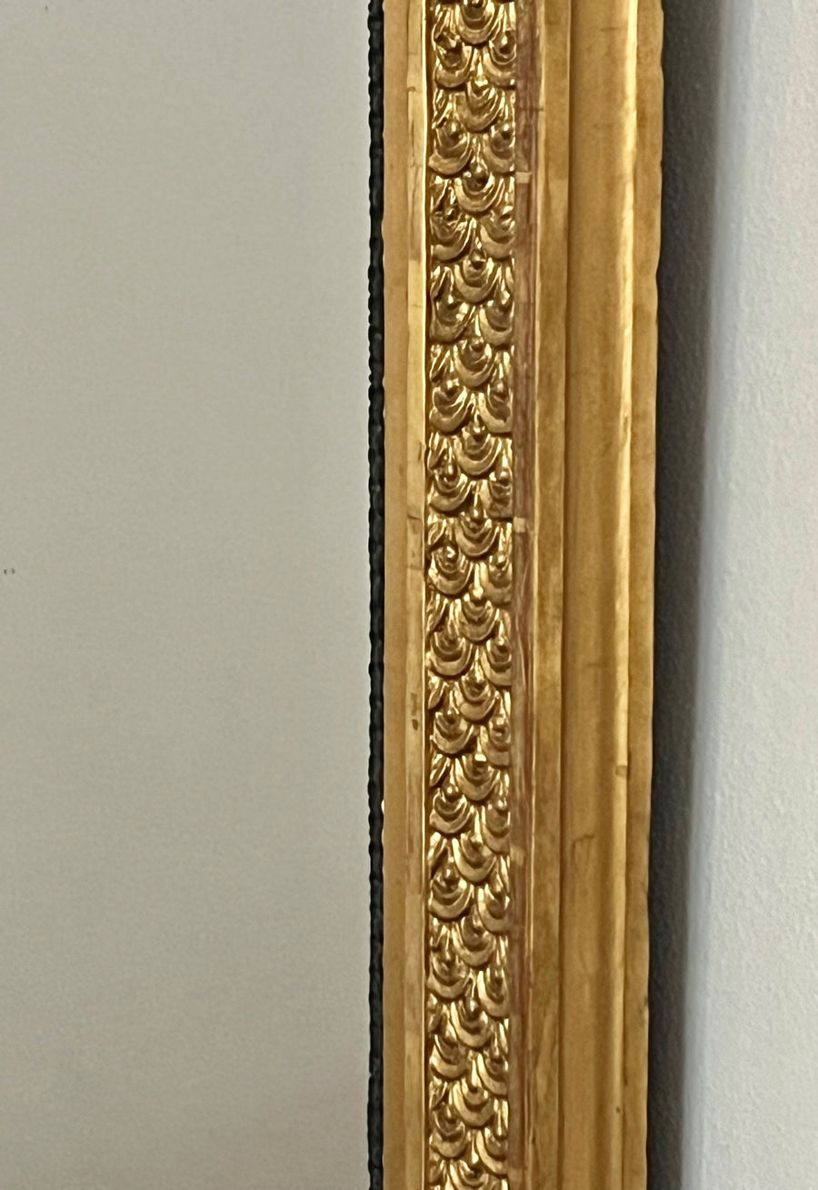 Large Gustavian Neoclassical Mirror 1800s