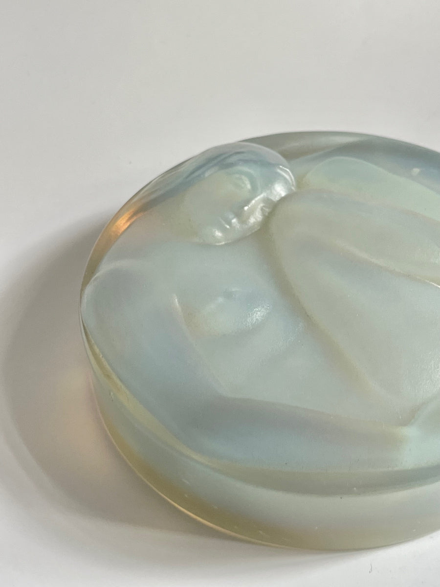 Art Deco Glass Paperweight