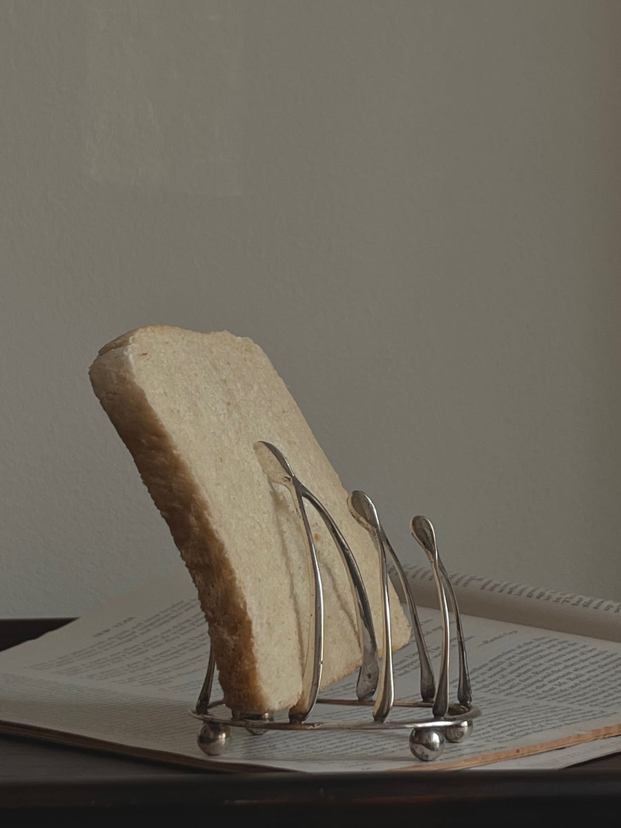 Wishbone Silver Toast-rack