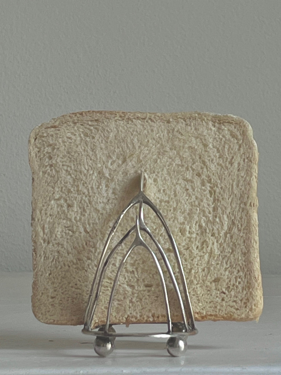 Wishbone Silver Toast-rack