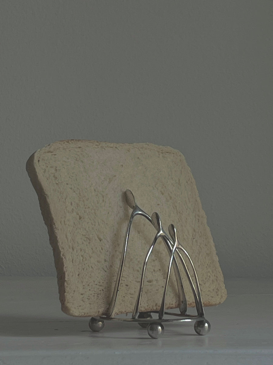 Wishbone Silver Toast-rack