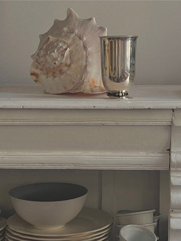 1940s Silver Vase