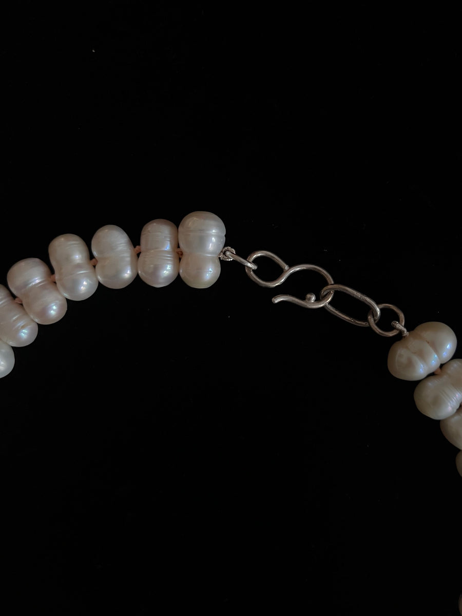 Bone Pearl Collar