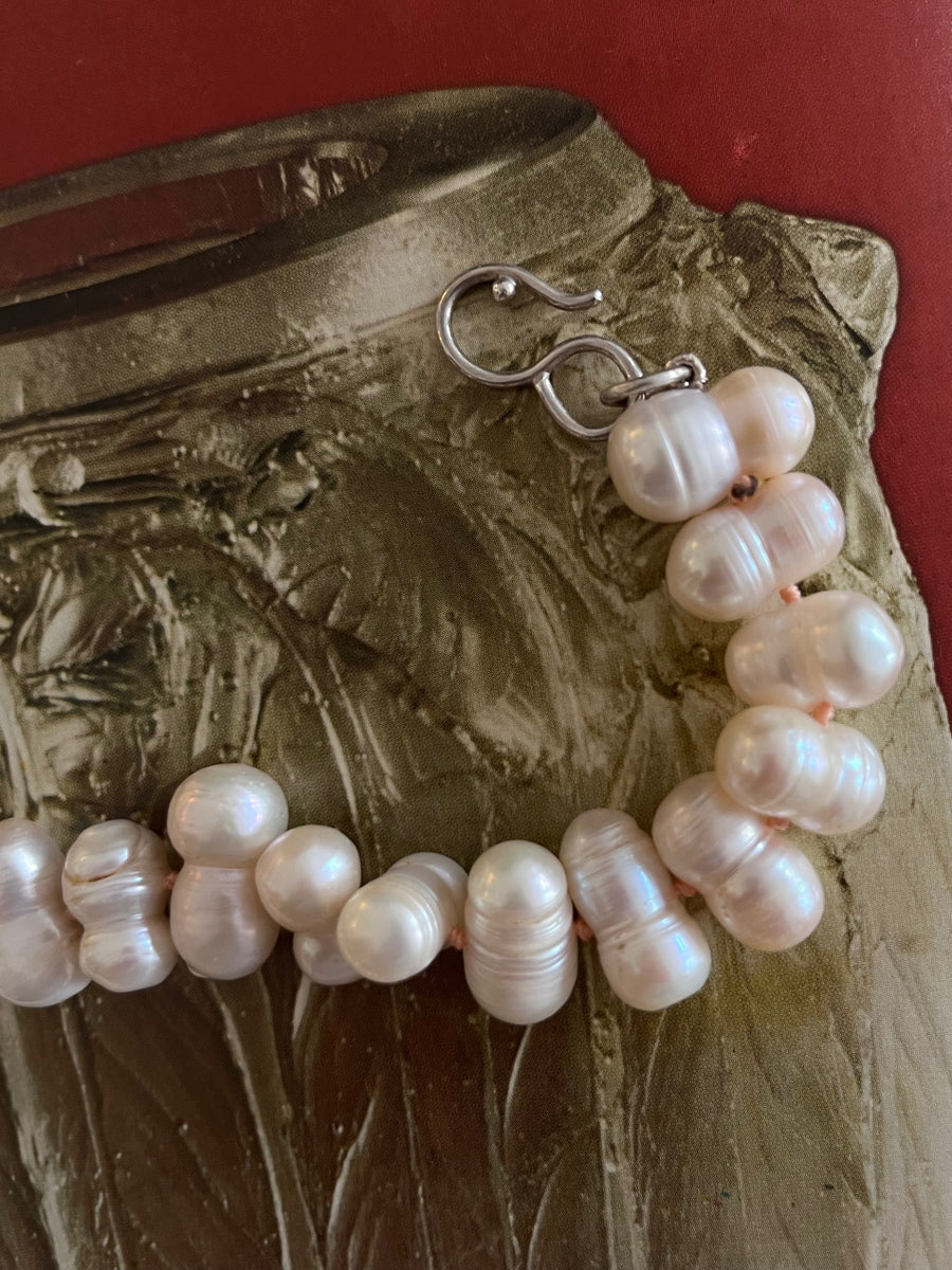 Bone Pearl Collar