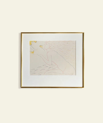 Nude and a Dove by A. Arenhill
