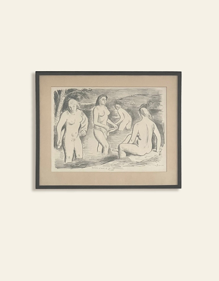 Bathing Women by W. Gimmi