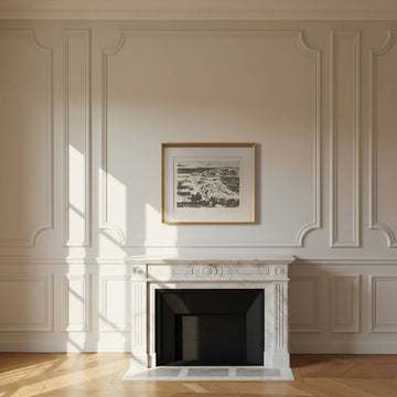 Large Midcentury Seascape