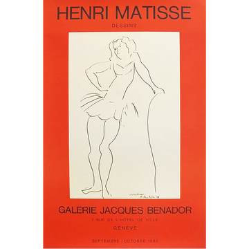 Matisse Poster Galerie Benador